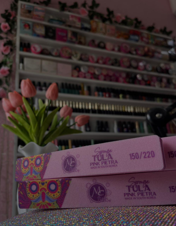 Lima sponge pink 150/220 MC
